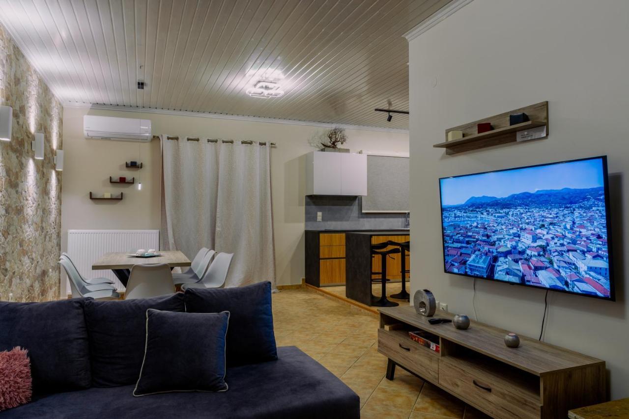 G.R Luxury Apartment Kalligoni Eksteriør bilde