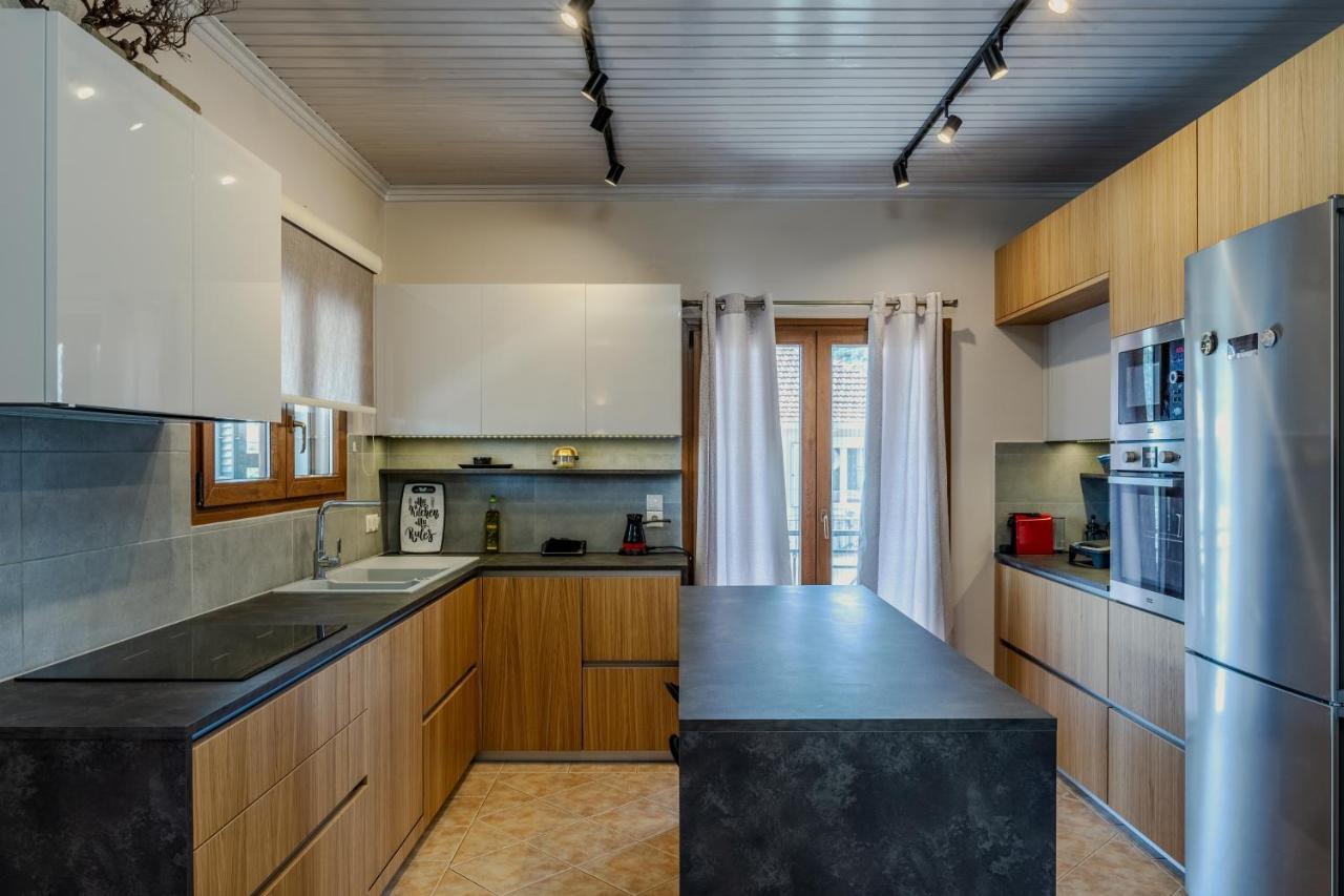G.R Luxury Apartment Kalligoni Eksteriør bilde